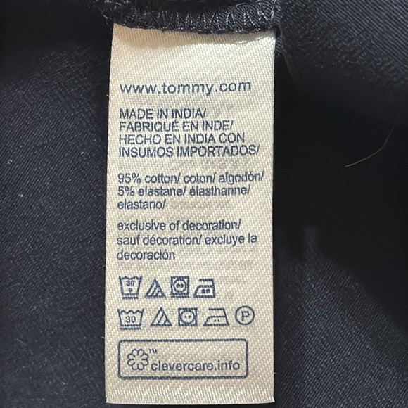 Tommy Hilfiger Red White Blue Belted Colorblock Stretch Cotton Mini Dress Size S - Picture 7 of 8